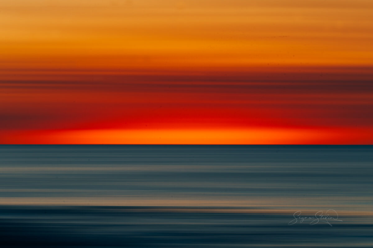 Blurred Sunset